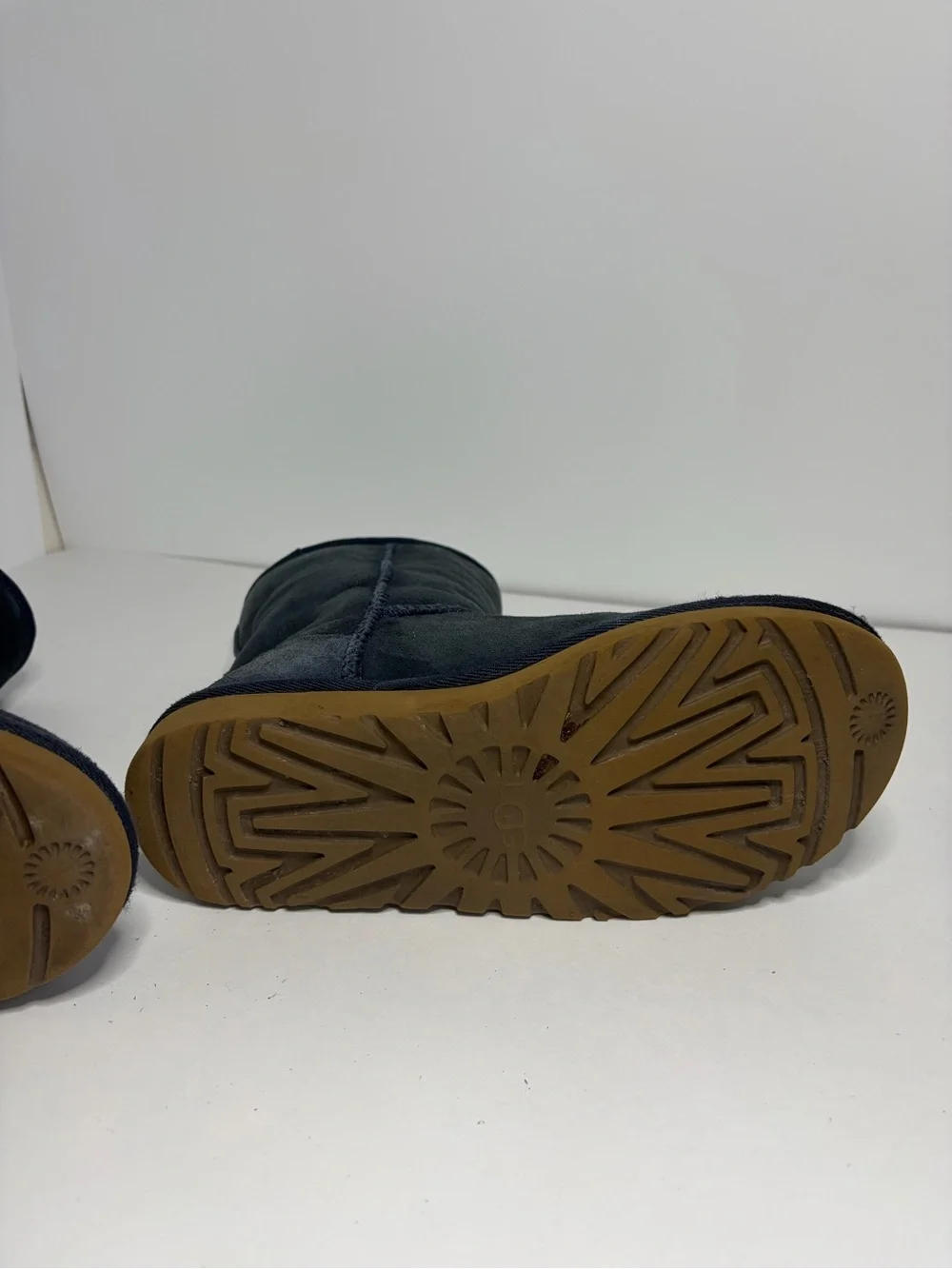 Ugg Women’s Classic Short II Suede Winter Boot - Dark Indigo Size 7